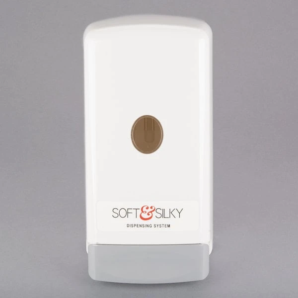 Kutol 9950ZPL Soft & Silky 800 ML Off White Bag-In-Box Hand Soap Dispenser 4 Kutol 9950ZPL Soft & Silky 800 ML Off White Bag-In-Box Hand Soap Dispenser - Image 2