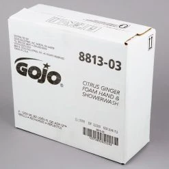 GOJO® 8813-03 ADX 1250 ML Citrus Ginger Foam Hand & Showerwash - 3/Case -Unger Sales 1213563