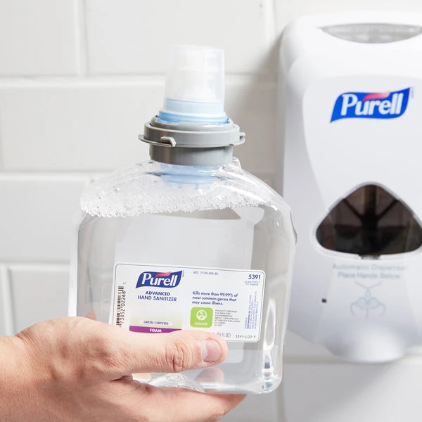 Purell® 5391-02 TFX Advanced Green Certified 1200 ML Foaming Instant Hand Sanitizer - 2/Case 3 Purell® 5391-02 TFX Advanced Green Certified 1200 ML Foaming Instant Hand Sanitizer - 2/Case