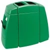 Commercial Zone 75823699 Islander Haven (2) 55 Gallon Green Rectangular Open Top Waste Container With 2 Paper Towel Dispensers, 2 Squeegees, And 2 Windshield Wash Stations 1 Commercial Zone 75823699 Islander Haven (2) 55 Gallon Green Rectangular Open Top Waste Container With 2 Paper Towel Dispensers, 2 Squeegees, And 2 Windshield Wash Stations -Unger Sales 1383044