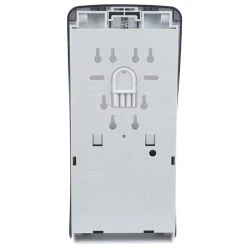 San Jamar SH900TBK Rely Pearl Black Hybrid Touchless Soap, Sanitizer, And Lotion Dispenser - 5 1/2" X 4" X 12" 9 San Jamar SH900TBK Rely Pearl Black Hybrid Touchless Soap, Sanitizer, And Lotion Dispenser - 5 1/2" X 4" X 12" -Unger Sales 1394958