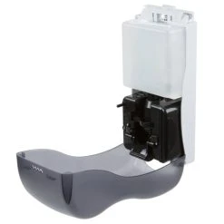 San Jamar SH900TBK Rely Pearl Black Hybrid Touchless Soap, Sanitizer, And Lotion Dispenser - 5 1/2" X 4" X 12" 10 San Jamar SH900TBK Rely Pearl Black Hybrid Touchless Soap, Sanitizer, And Lotion Dispenser - 5 1/2" X 4" X 12" -Unger Sales 1394959