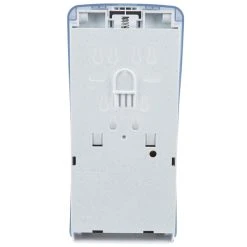 San Jamar SH900TBL Rely Arctic Blue Hybrid Touchless Soap, Sanitizer, And Lotion Dispenser - 5 1/2" X 4" X 12" 11 San Jamar SH900TBL Rely Arctic Blue Hybrid Touchless Soap, Sanitizer, And Lotion Dispenser - 5 1/2" X 4" X 12" -Unger Sales 1394967