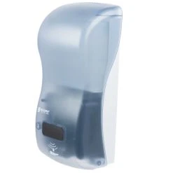 San Jamar SH900TBL Rely Arctic Blue Hybrid Touchless Soap, Sanitizer, And Lotion Dispenser - 5 1/2" X 4" X 12" 10 San Jamar SH900TBL Rely Arctic Blue Hybrid Touchless Soap, Sanitizer, And Lotion Dispenser - 5 1/2" X 4" X 12" -Unger Sales 1394976