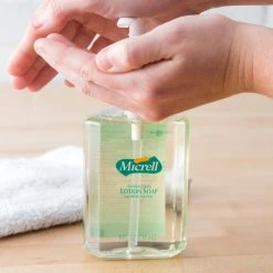 Micrell® 9752-12 8 Oz. Floral Antibacterial Lotion Hand Soap With PCMX And Pump - 12/Case 13 Micrell® 9752-12 8 Oz. Floral Antibacterial Lotion Hand Soap With PCMX And Pump - 12/Case -Unger Sales 1461807