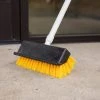 Carlisle 4042100 10" Hi-Lo Floor Scrub Brush With Squeegee