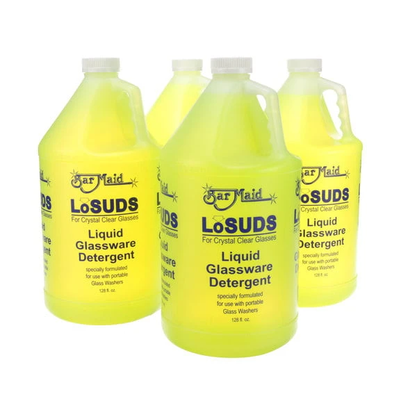 Bar Maid DET-200 1 Gallon Losuds Detergent - 4/Case 3 Bar Maid DET-200 1 Gallon Losuds Detergent - 4/Case