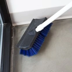 Carlisle 3619014 10" Hi-Lo Floor Scrub Brush With Squeegee