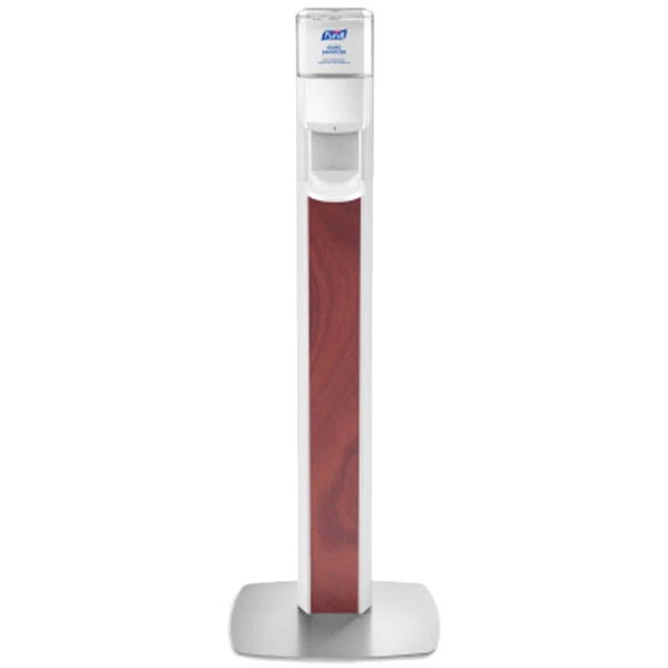Purell® 7306-DS-MPL Messenger™ ES6 1200 ML White Automatic Hand Sanitizer Dispenser With Maple Panel Floor Stand 3 Purell® 7306-DS-MPL Messenger™ ES6 1200 ML White Automatic Hand Sanitizer Dispenser With Maple Panel Floor Stand