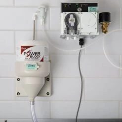 Noble Chemical 8 Lb. / 128 Oz. Power Block Solid Dish Machine Detergent - 4/Case 7 Noble Chemical 8 Lb. / 128 Oz. Power Block Solid Dish Machine Detergent - 4/Case -Unger Sales 1732876