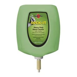 Kutol Pro 1668 Sock-It Lemon Lime Scented Heavy-Duty Hand Cleaner With Pumice 4000 ML Cartridge For Kutol DuraView Dispenser - 2/Case