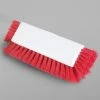 Carlisle 40422EC05 Sparta Spectrum 10" Hi-Lo Red Floor Scrub Brush With End Bristles -Unger Sales 1766060