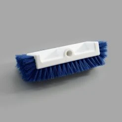 Carlisle 40422EC14 Sparta Spectrum 10" Hi-Lo Blue Floor Scrub Brush With End Bristles