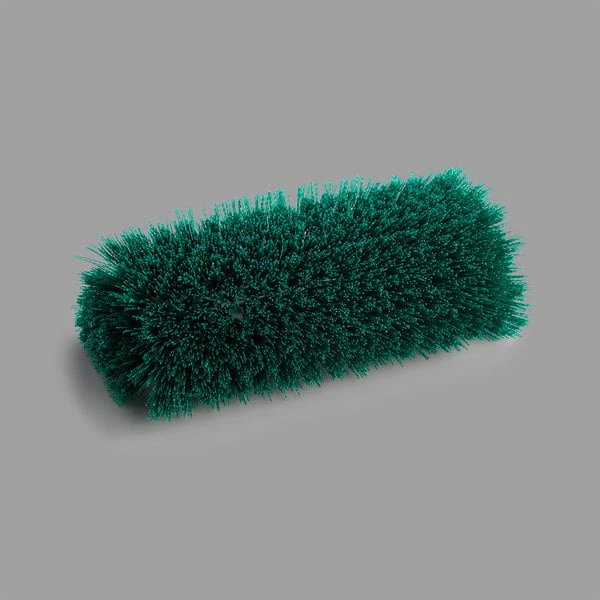 Carlisle 40422EC09 Sparta Spectrum 10" Hi-Lo Green Floor Scrub Brush With End Bristles 4 Carlisle 40422EC09 Sparta Spectrum 10" Hi-Lo Green Floor Scrub Brush With End Bristles - Image 2