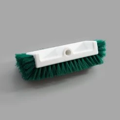 Carlisle 40422EC09 Sparta Spectrum 10" Hi-Lo Green Floor Scrub Brush With End Bristles