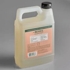 Mrs. Meyer's® Mrs. Meyer's Clean Day 651341 33 Oz. Geranium Scented Hand Soap Refill - 6/Case -Unger Sales 1825319