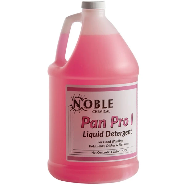 Noble Chemical Pan Pro I 1 Gallon / 128 Oz. Pot & Pan Soap - 4/Case 4 Noble Chemical Pan Pro I 1 Gallon / 128 Oz. Pot & Pan Soap - 4/Case - Image 2