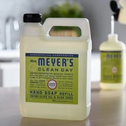 Mrs. Meyer's® Mrs. Meyer's Clean Day 651327 33 Oz. Lemon Verbena Scented Hand Soap Refill - 6/Case