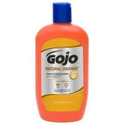 GOJO® 0947-12 14 Oz. Natural Orange Smooth Hand Cleaner - 12/Case