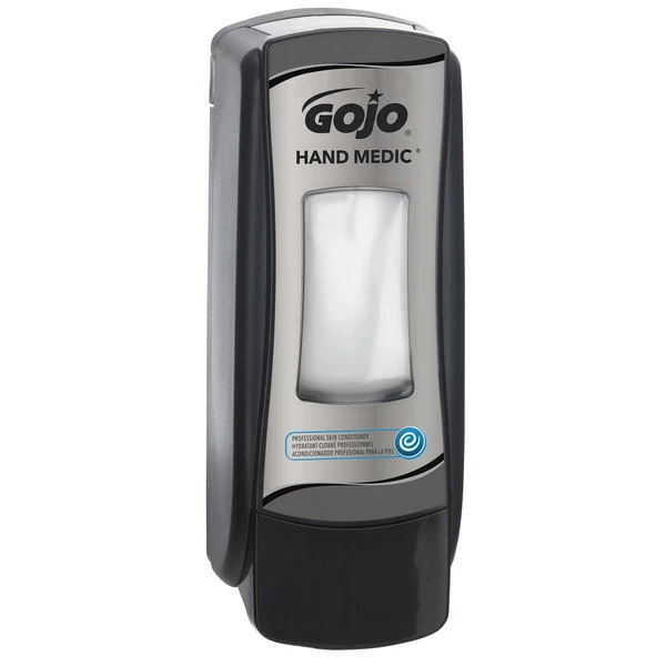 GOJO® 8782-06 Hand Medic ADX-7 Chrome / Black Dispenser 3 GOJO® 8782-06 Hand Medic ADX-7 Chrome / Black Dispenser