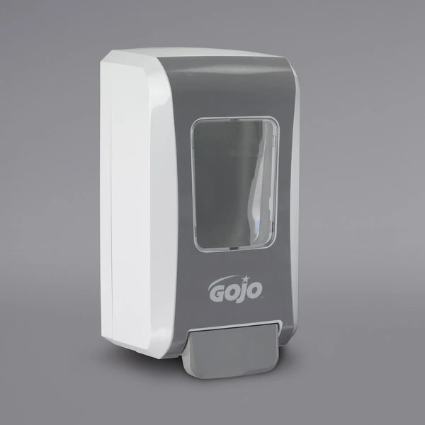 GOJO® 5270-06 FMX-20 2000 ML White / Gray Manual High Capacity Hand Soap Dispenser 3 GOJO® 5270-06 FMX-20 2000 ML White / Gray Manual High Capacity Hand Soap Dispenser