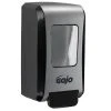 GOJO® 5271-06 FMX-20 2000 ML Black / Chrome Manual High Capacity Hand Soap Dispenser -Unger Sales 1895255