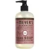 Mrs. Meyer's® Mrs. Meyer's Clean Day 662033 12.5 Oz. Rosemary Scented Hand Soap With Pump - 6/Case -Unger Sales 1917895