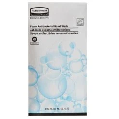 Rubbermaid 2018598 800 ML Manual Foam Antibacterial Hand Soap Refill -Unger Sales 1929752