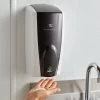 Rubbermaid FG750138 Autofoam 1100 ML White / Black Pearl Automatic Hands-Free Soap Dispenser 2 Rubbermaid FG750138 Autofoam 1100 ML White / Black Pearl Automatic Hands-Free Soap Dispenser -Unger Sales 1931218