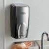 Rubbermaid FG750411 Autofoam 1100 ML Black / Chrome Automatic Hands-Free Soap Dispenser -Unger Sales 1931253