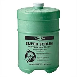Kutol Pro 4507 Super Scrub Citrus Scented Heavy-Duty Hand Cleaner With Scrubbers Flat Top 1 Gallon Container