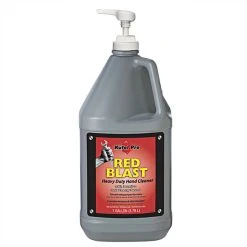 Kutol Pro 7702 Red Blast Cherry Scented Heavy-Duty Hand Cleaner With Pumice 1 Pump Gallon - 4/Case