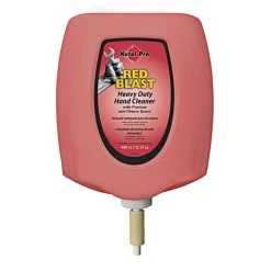 Kutol Pro 7768 Red Blast Cherry Scented Heavy-Duty Hand Cleaner With Pumice 4000 ML / 4 L Cartridge For Kutol DuraView Dispensers - 2/Case