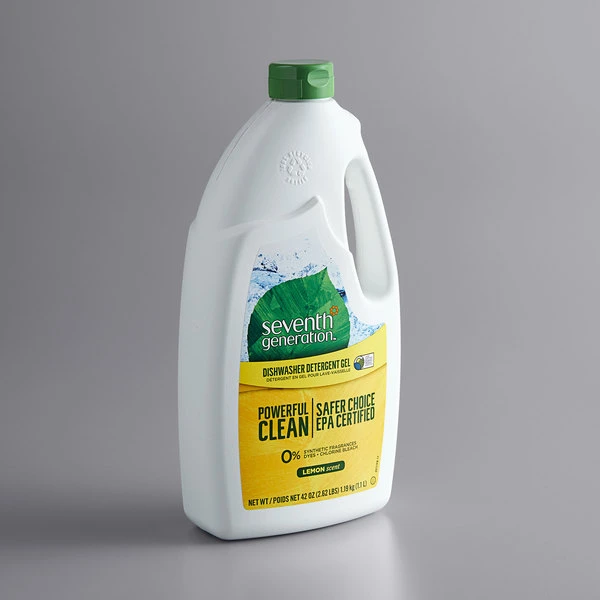 Seventh Generation 22171 42 Oz. Lemon Dishwasher Detergent Gel 3 Seventh Generation 22171 42 Oz. Lemon Dishwasher Detergent Gel
