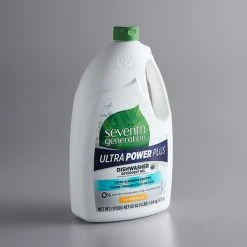 Seventh Generation 22929 65 Oz. Ultra Power Plus Citrus Dishwasher Detergent Gel - 6/Case