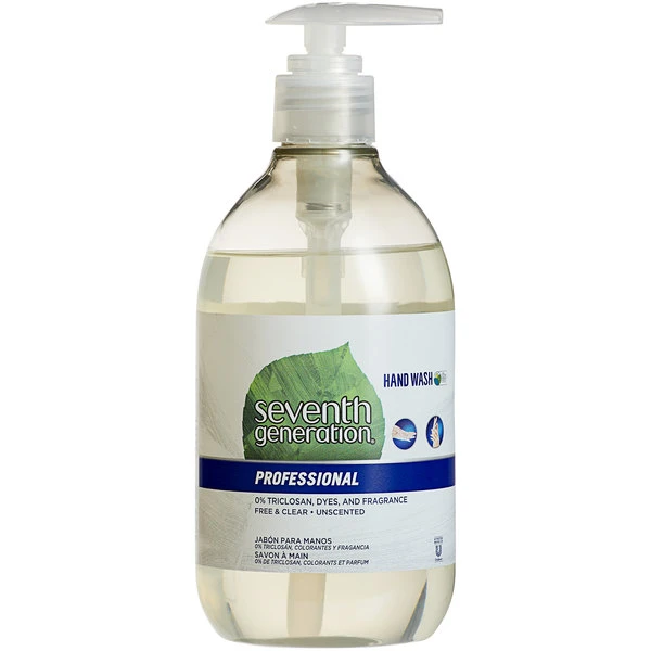 Seventh Generation 44729 Professional 12 Oz. Unscented Hand Soap 4 Seventh Generation 44729 Professional 12 Oz. Unscented Hand Soap - Image 2