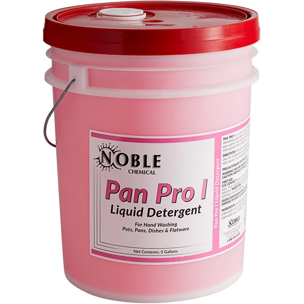 Noble Chemical Pan Pro I 5 Gallon / 640 Oz. Pot & Pan Soap 3 Noble Chemical Pan Pro I 5 Gallon / 640 Oz. Pot & Pan Soap