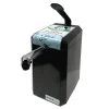 Nemco 10950-1 HyGenie 2400 ML Black Hands-Free Manual Hand Sanitizer Dispenser -Unger Sales 2064779