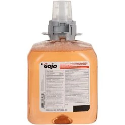 GOJO® 5162-04 FMX Luxury 1250 ML Fresh Fruit Foaming Antibacterial Hand Soap - 4/Case -Unger Sales 2067327