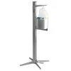 Controltek USA Controltek 565189 Shield 40 1/2" Pedal Activated Industrial Stainless Steel Hand Sanitizer Dispenser -Unger Sales 2079364