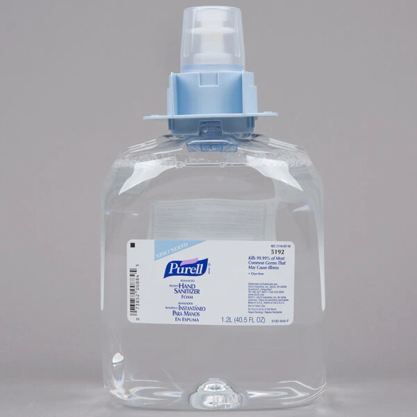 Purell® 5192-04 FMX Advanced 1200 ML Foaming Instant Hand Sanitizer - 4/Case 4 Purell® 5192-04 FMX Advanced 1200 ML Foaming Instant Hand Sanitizer - 4/Case - Image 2