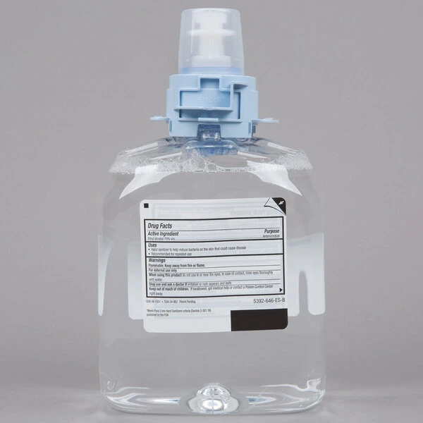 Purell® 5192-04 FMX Advanced 1200 ML Foaming Instant Hand Sanitizer - 4/Case 5 Purell® 5192-04 FMX Advanced 1200 ML Foaming Instant Hand Sanitizer - 4/Case - Image 3