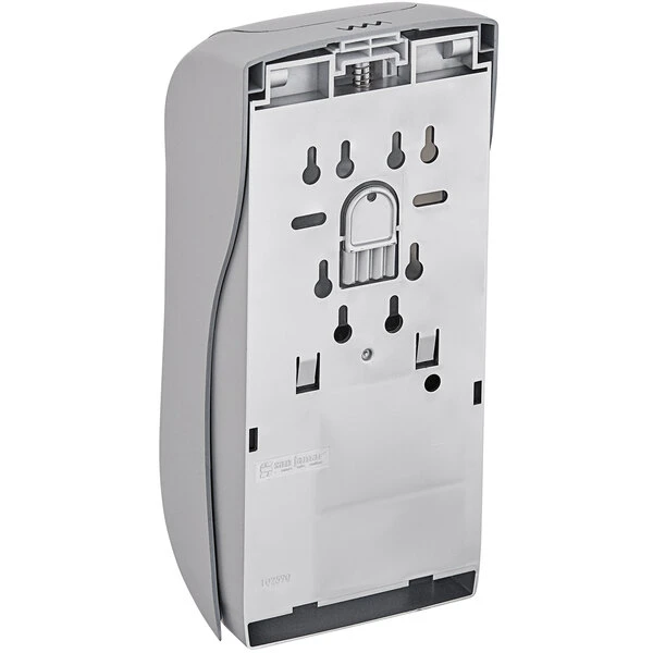 San Jamar SH970SS Summit Rely Silver Hybrid Automatic Hand Soap, Sanitizer, And Lotion Dispenser - 5 1/2" X 4" X 12" 5 San Jamar SH970SS Summit Rely Silver Hybrid Automatic Hand Soap, Sanitizer, And Lotion Dispenser - 5 1/2" X 4" X 12" - Image 3