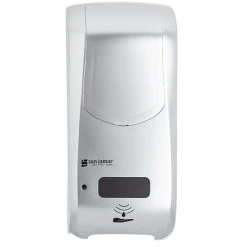 San Jamar SH970SS Summit Rely Silver Hybrid Automatic Hand Soap, Sanitizer, And Lotion Dispenser - 5 1/2" X 4" X 12" 9 San Jamar SH970SS Summit Rely Silver Hybrid Automatic Hand Soap, Sanitizer, And Lotion Dispenser - 5 1/2" X 4" X 12" -Unger Sales 2102298