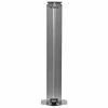 Tellier SHPX Freestanding Stainless Steel Hand Sanitizer Dispenser With Foot Pedal -Unger Sales 2104821