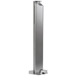 Tellier SHPX Freestanding Stainless Steel Hand Sanitizer Dispenser With Foot Pedal -Unger Sales 2104823