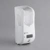 San Jamar SHF970WHCL Summit Rely White Hybrid Automatic Foam Hand Soap And Sanitizer Dispenser - 5 1/2" X 4" X 12"