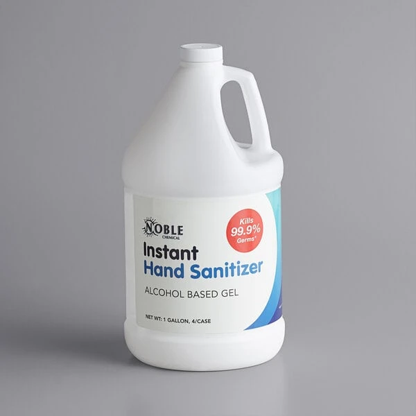 Noble Chemical 1 Gallon Alcohol Based Gel Instant Hand Sanitizer 4 Noble Chemical 1 Gallon Alcohol Based Gel Instant Hand Sanitizer - Image 2