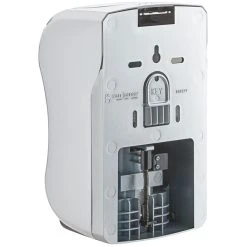 San Jamar S970SS Summit Rely Silver Manual Hand Soap, Sanitizer, And Lotion Dispenser - 5 3/16" X 4" X 8 7/8" -Unger Sales 2152911