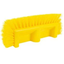 Carlisle 40422EC04 Sparta Spectrum 10" Hi-Lo Floor Scrub Brush With End Bristles -Unger Sales 2161871